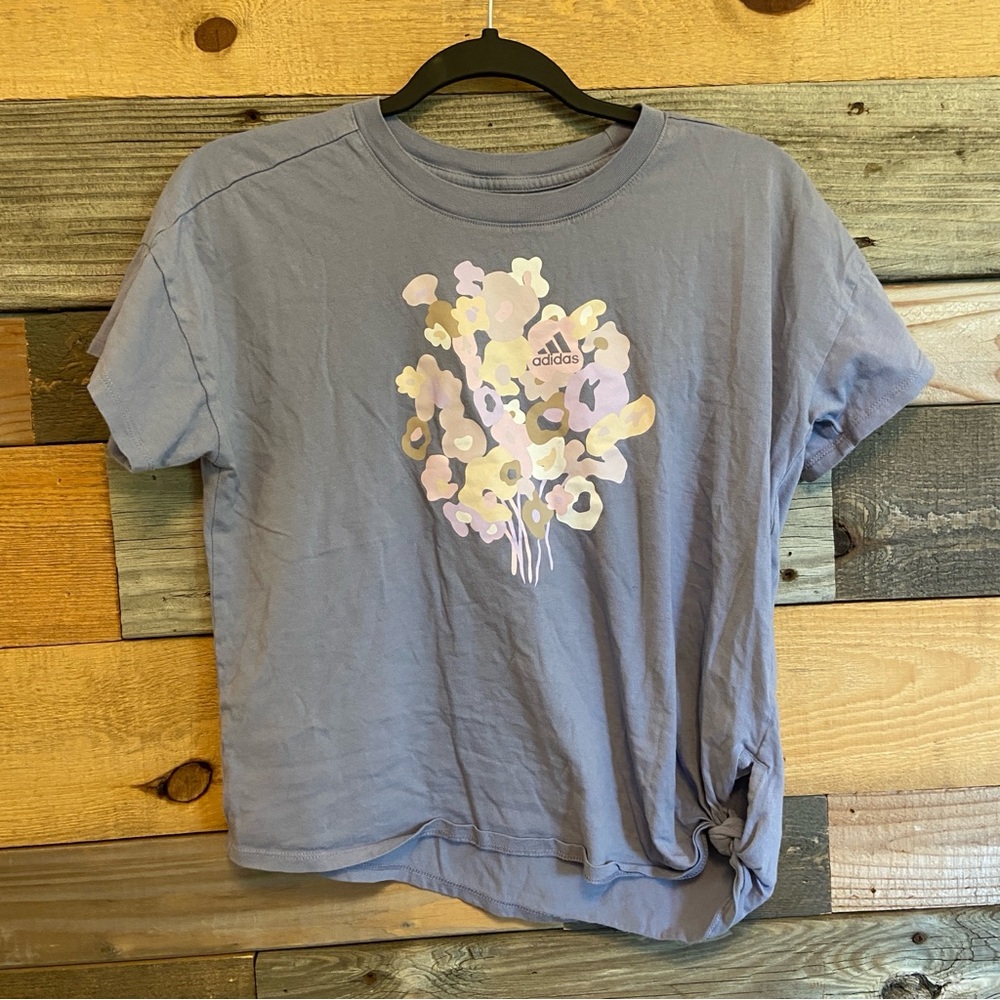 10/$20 Adidas Floral Graphic T-Shirt